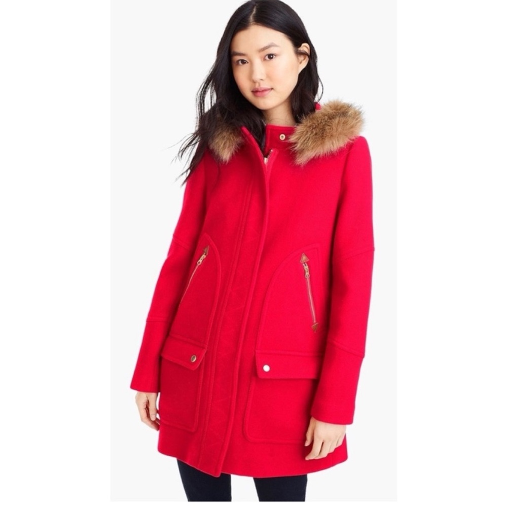 J. Crew Stadium Cloth Parka